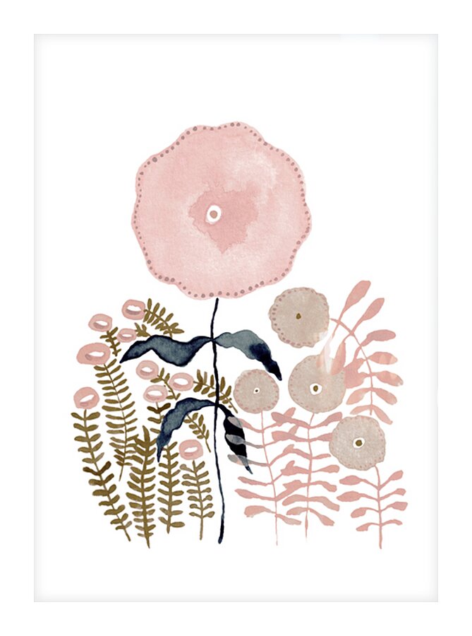 Blumen  Picture Frame print