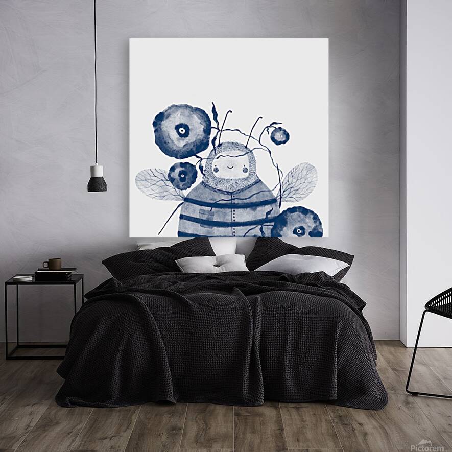 Blue Bee by Claudia Voglhuber