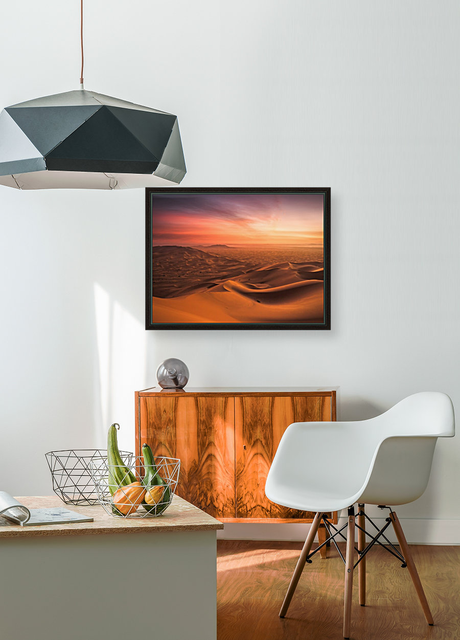 Sunset in the Desert Reproduction