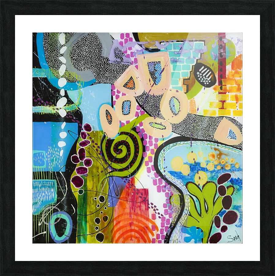 Flora II  ---  133   Picture Frame print