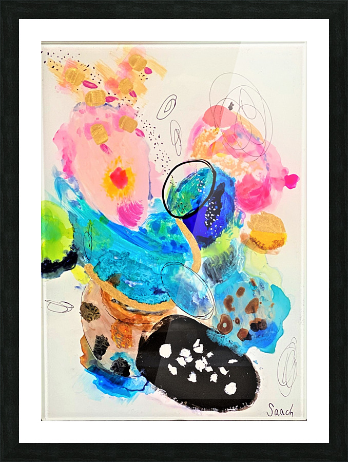  138 Genie   Picture Frame print