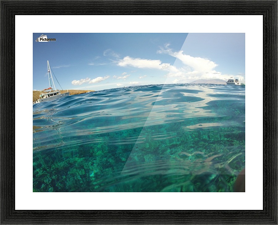 Molokini Picture Frame print