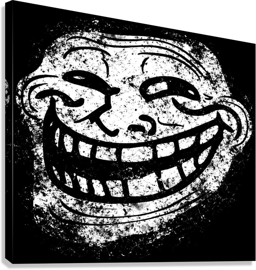 Distressed Trollface Meme