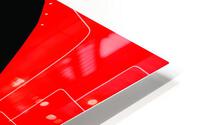 Rojo Corazon HD Metal print
