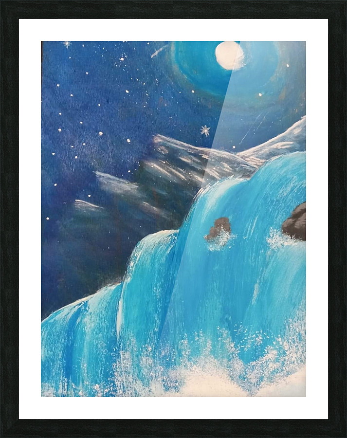 Mountain Falls Picture Frame print