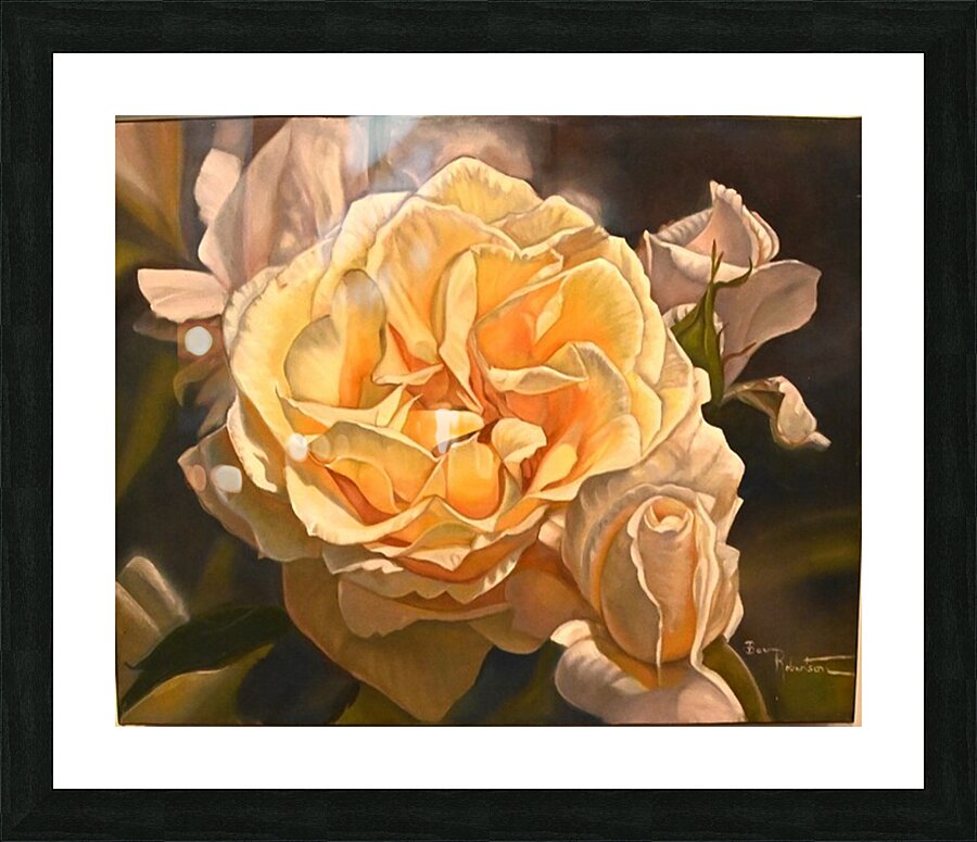 Mellow Yellow Picture Frame Printing