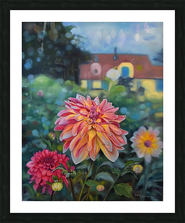  House and Garden Picture Frame Printing
