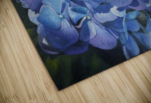 Cool Blue  Bev Robertson Bev Robertson Art puzzle