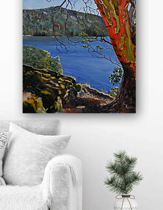 Sansum narrows by Bev Robertson Art