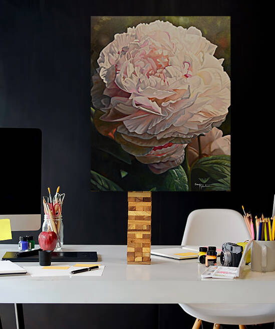 Frilly dilly by Bev Robertson Art