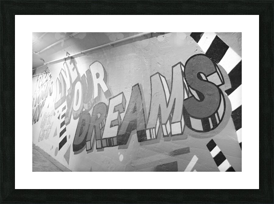 Live Your Dreams Picture Frame print