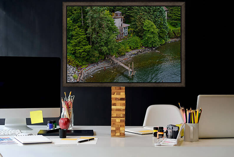 Sitka Bay Lighthouse by Greg Starr