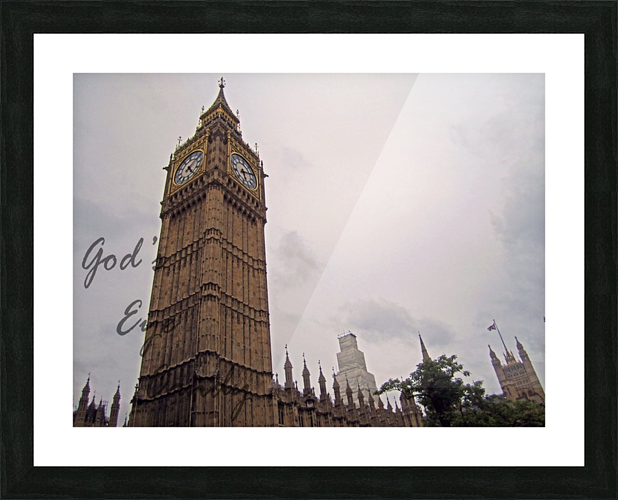 Big Ben Tower Picture Frame print
