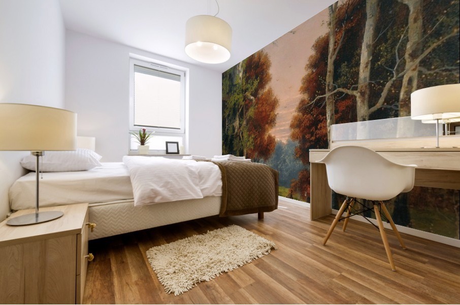 A forest from Austria Mural print