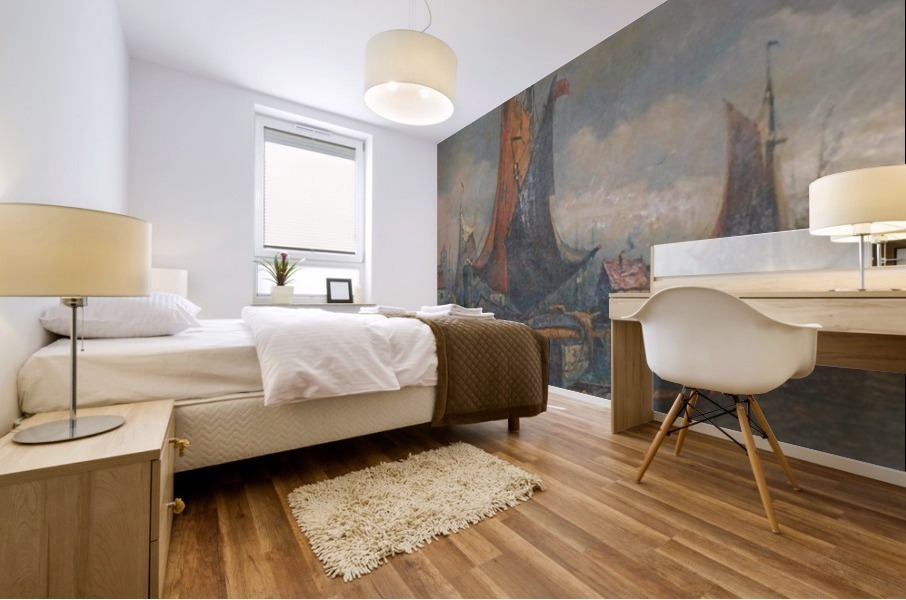 Harbor Mural print