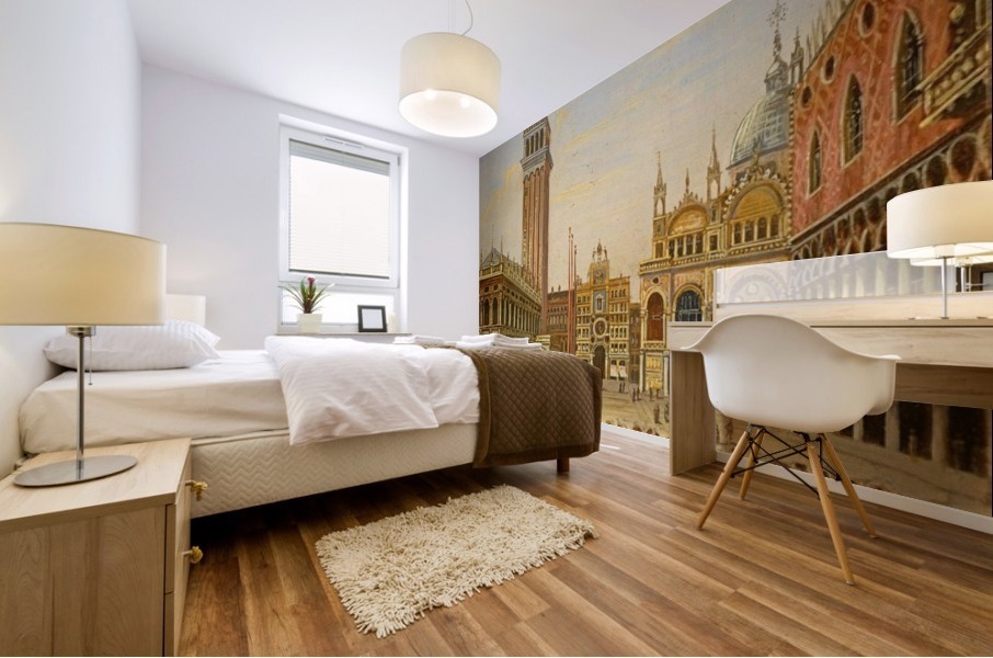 St. Mark's Square in Venice Mural print