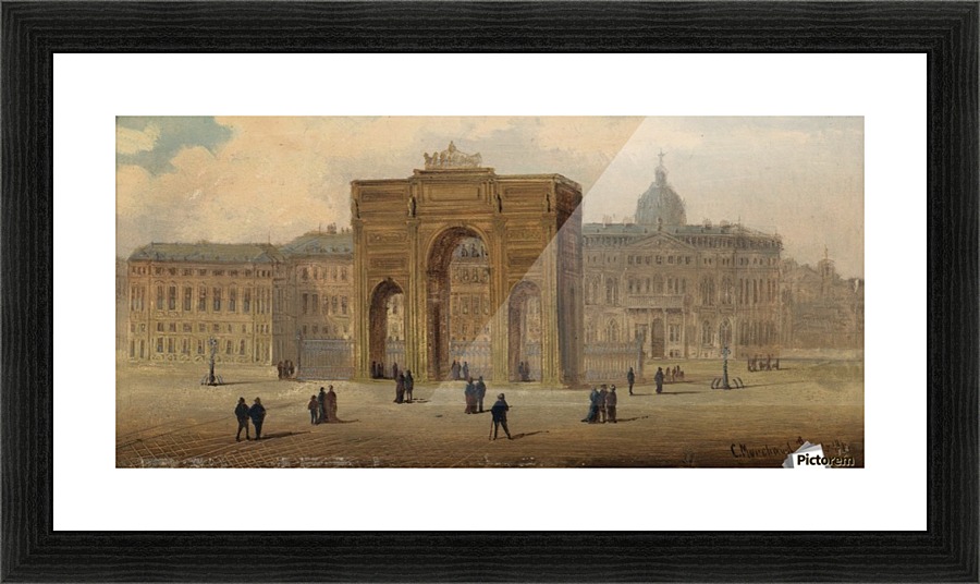Triumphbogen Picture Frame print