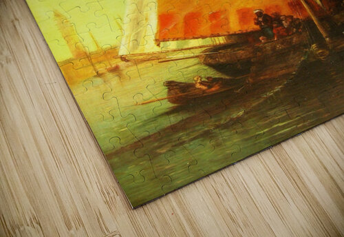 Fischer vor Venedig 1884 Karl Kaufmann puzzle