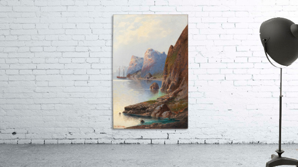 Fjordlanschaft Wall Preview