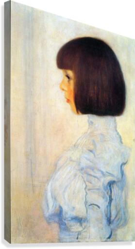 Helene Klimt portrait Canvas Print