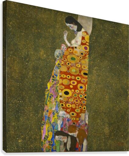 Klimt - Hope II Canvas Print