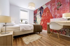 The girlfriends Mural print