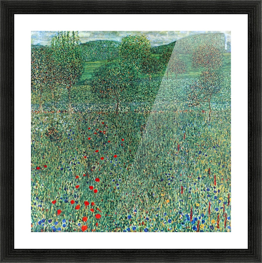 Garden landscape Picture Frame print