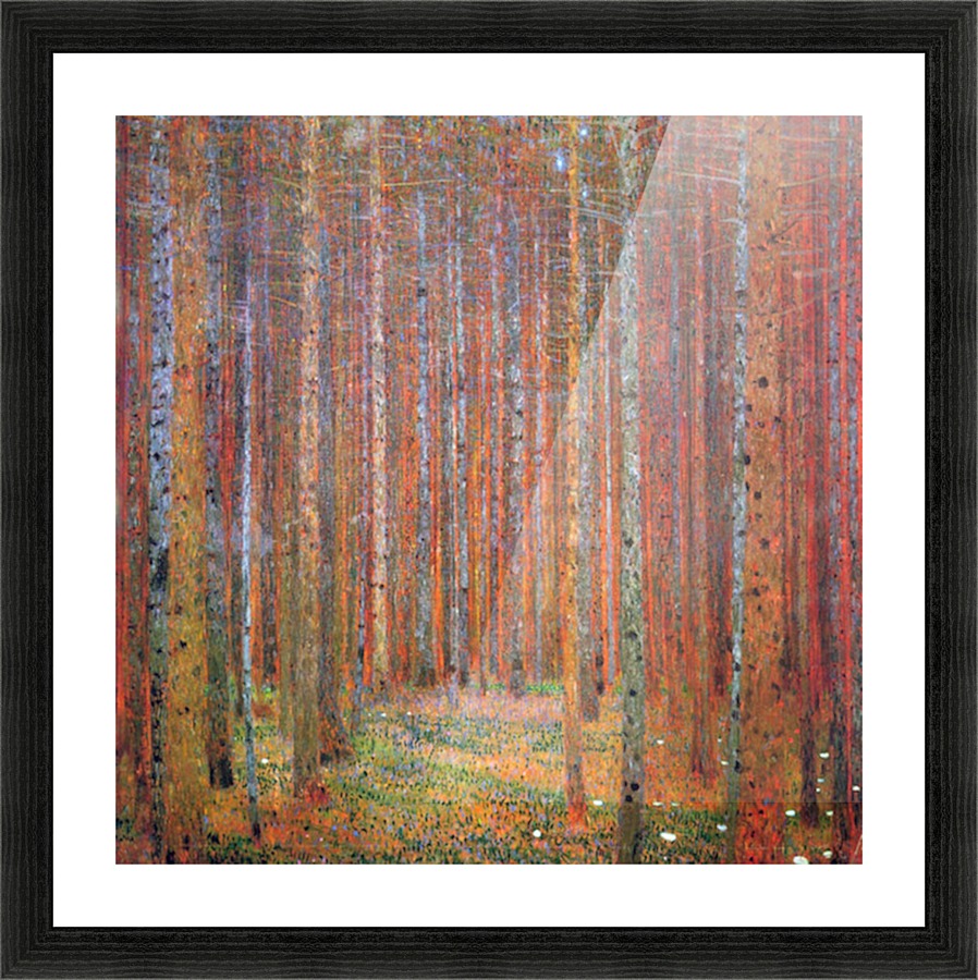 Tannenwald I Picture Frame print