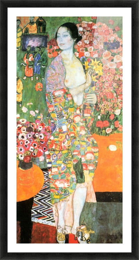 The dancer Picture Frame print