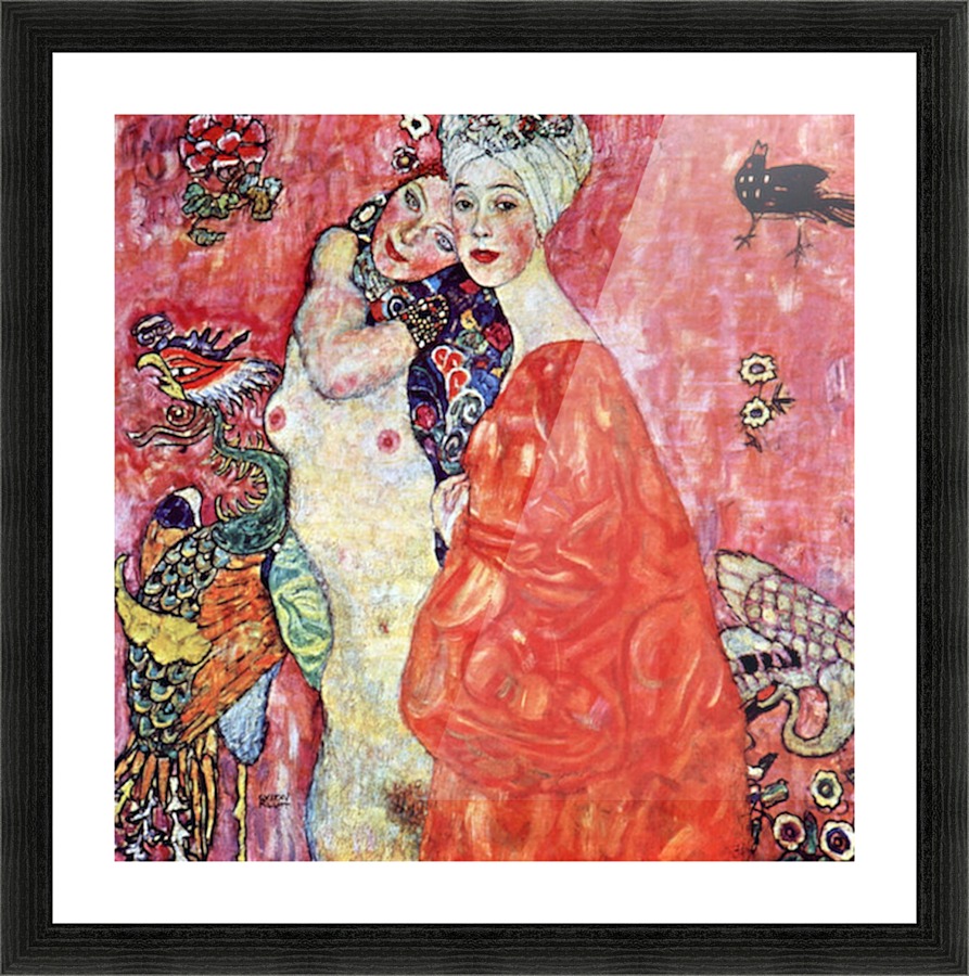 The girlfriends Picture Frame print