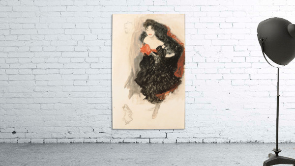Klimt - Study for Judith II Wall Preview