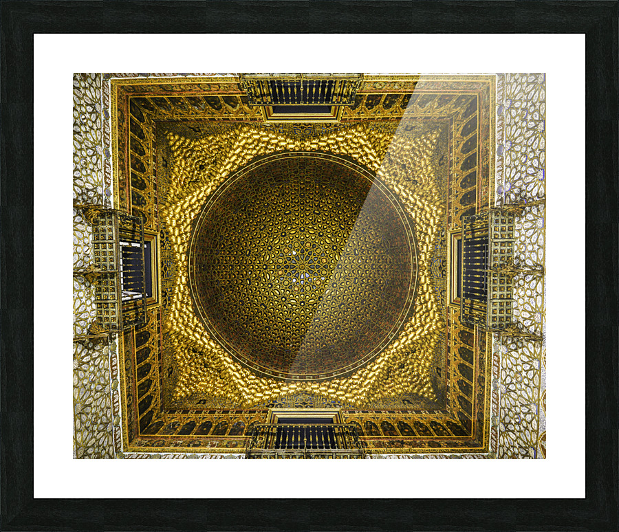 gold  Picture Frame print