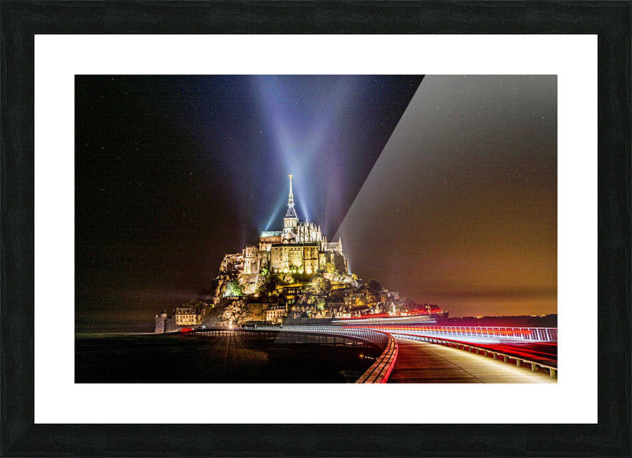 France Picture Frame print