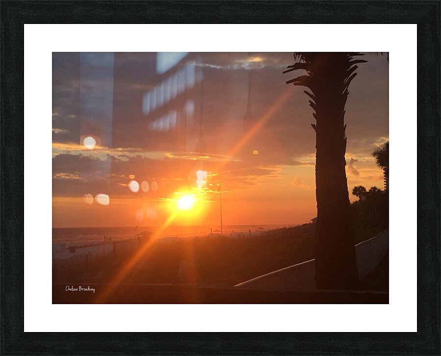 Panama City Beach Picture Frame print