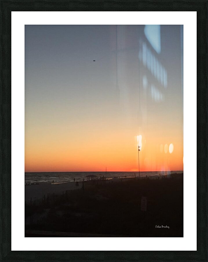 Panama City Beach Picture Frame print