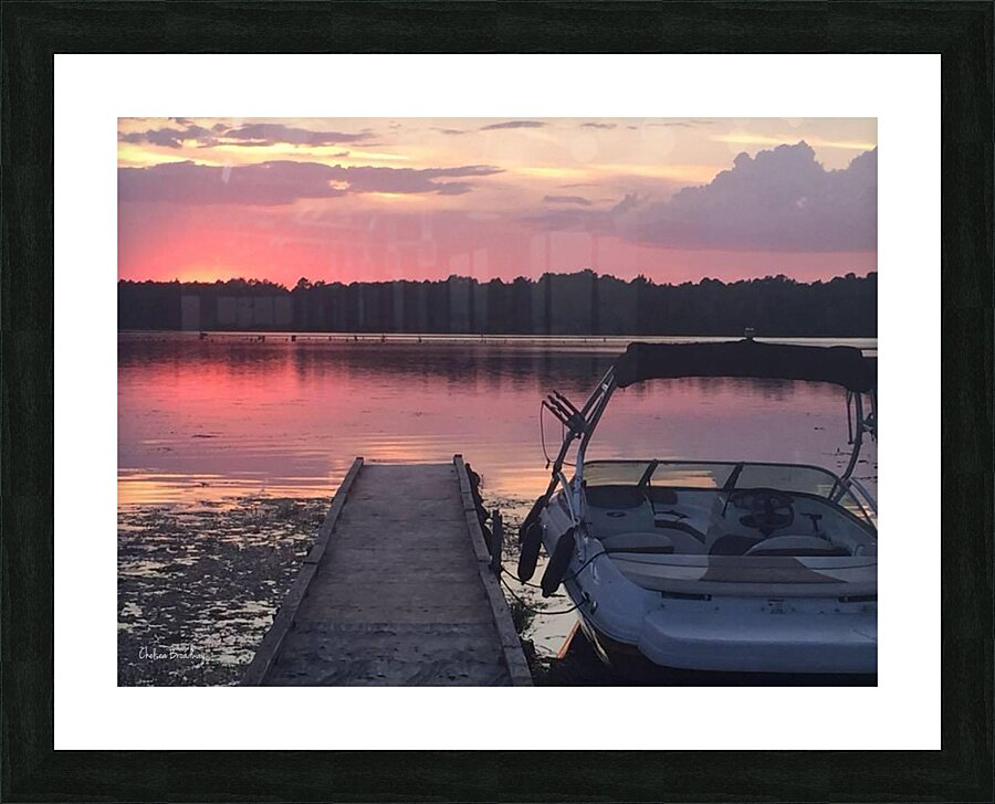 Lake Seminole Picture Frame print