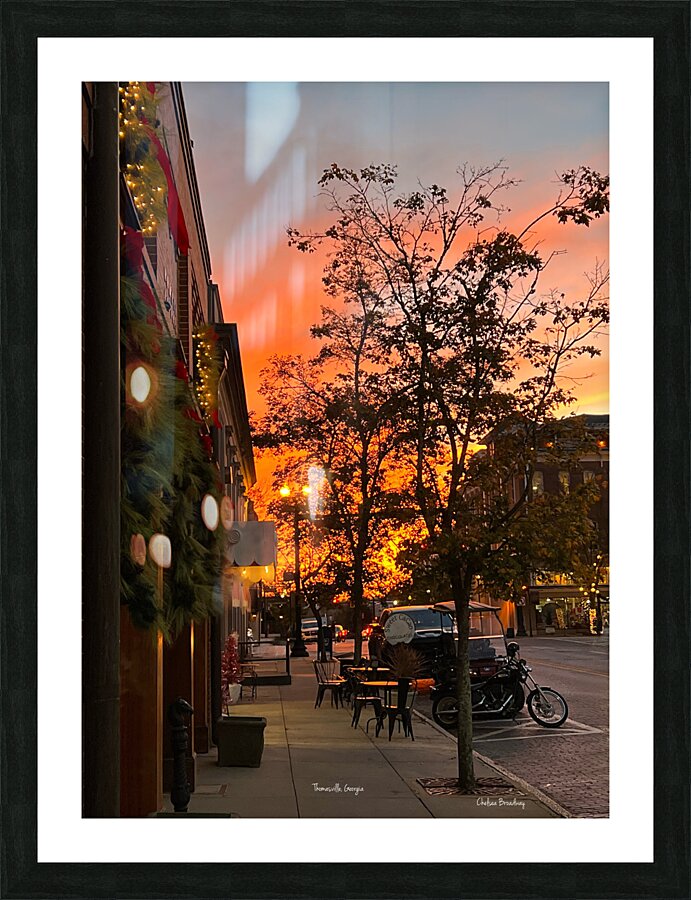 Thomasville Georgia Picture Frame print