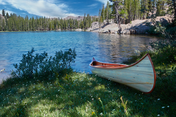 Canoe in Lake Tahoe Digital Download