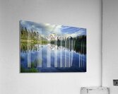 Mount Baker at Picture Lake Acrylic Print