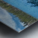 Canoe in Lake Tahoe Metal print