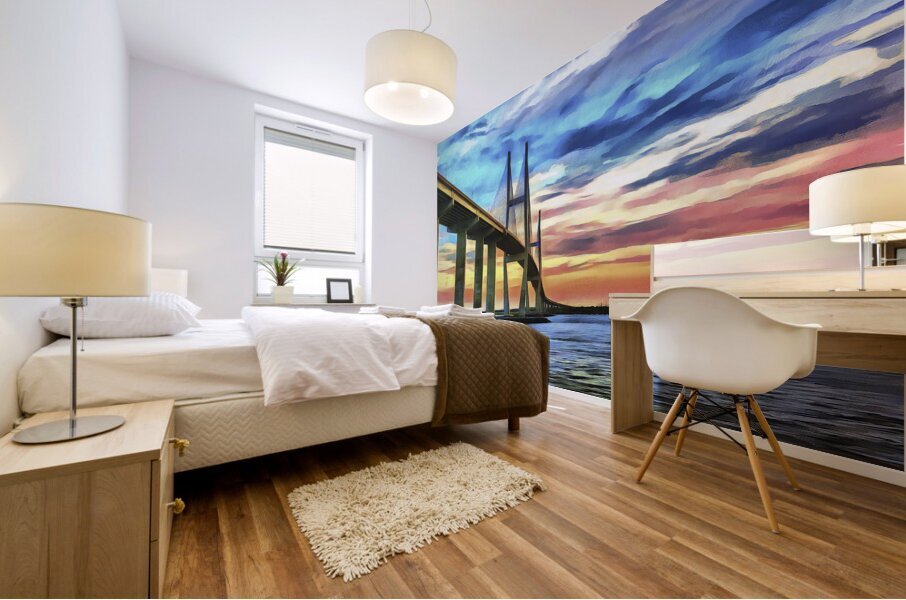 20160411 Curves of the Bridge 0001 DAP Neo Raphae Mural print