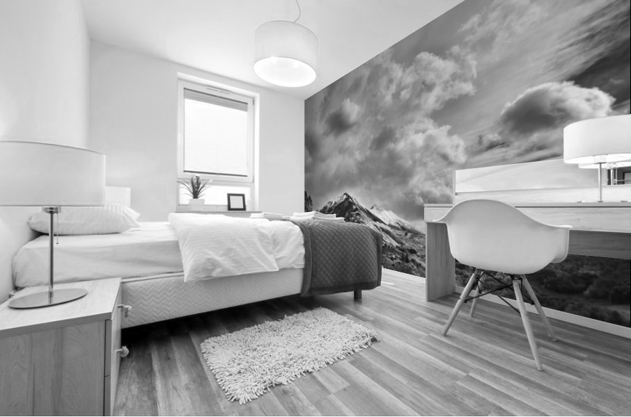 Under the Clouds II Mural print