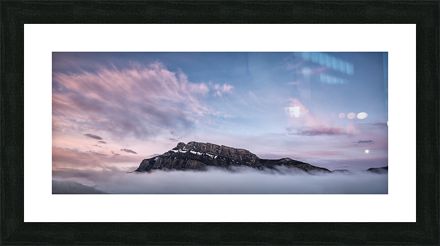 High Above the Clouds Picture Frame print