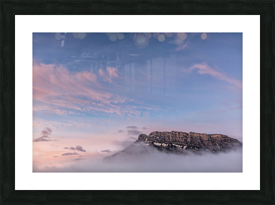 Gods Mountain Picture Frame print