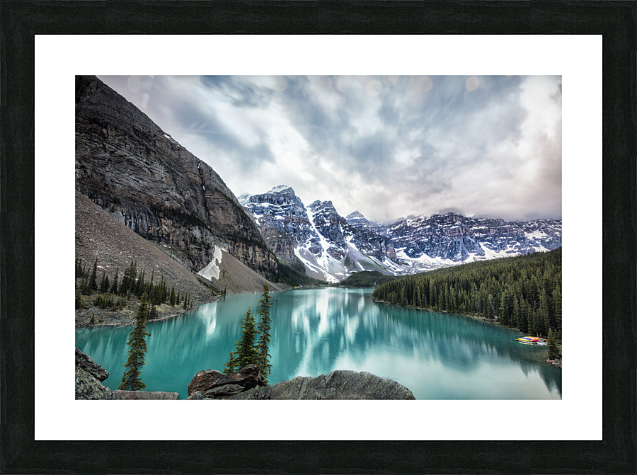 Imaginary Lake Picture Frame print