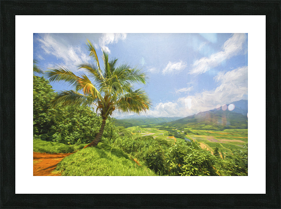 Hanalei Overlook II  Picture Frame print