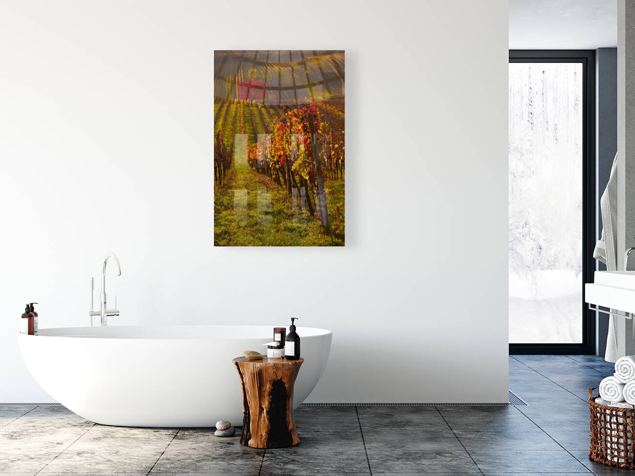 Winery in Moravia Reproduction