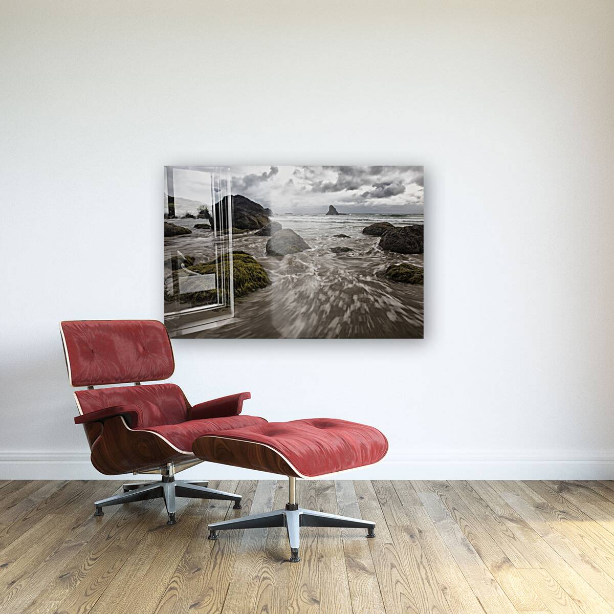 Sea Stack in Oregon Reproduction