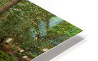 Smokey Mountain Cascade HD Metal print