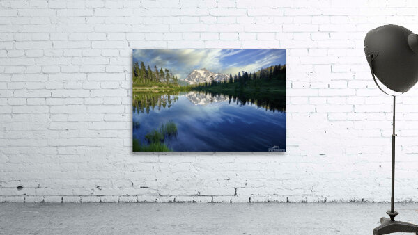 Mount Baker at Picture Lake Wall Preview